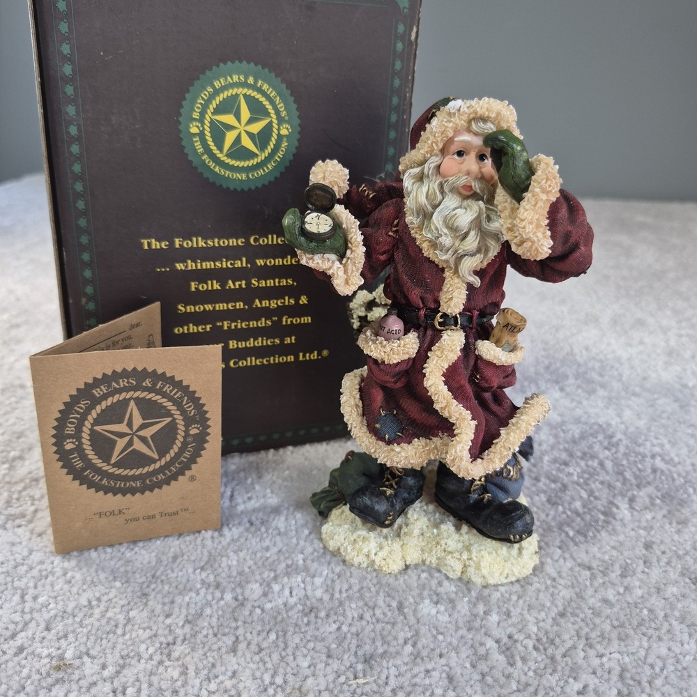 Boyds Bears "Wrongway Kringle" #28006 Darn Those Reindeer retired Christmas 1Ed